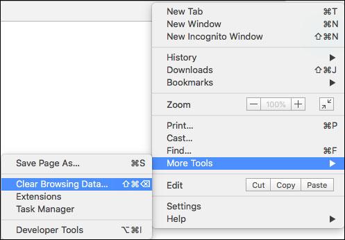 screenshot Google Chrome Tools