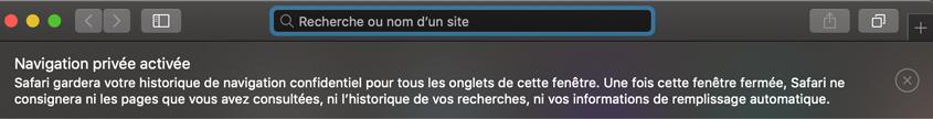 Le mode &quotnavigation privée&quot est-il VRAIMENT privé?