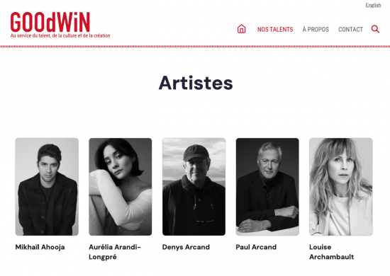 Agence GoodWin Website