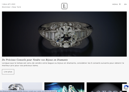 Laferrière & Brixi blog, content migration, WordPress, Elementor, SEO optimization, 8P Design, web content, SEO strategy, responsive website, content management, web agency Montreal