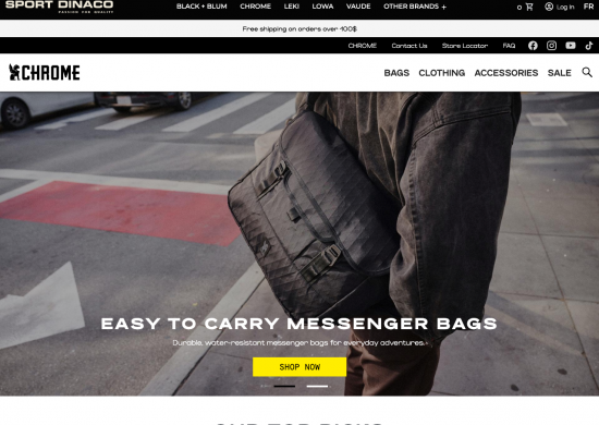 Chrome Industries website canada