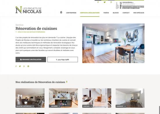 Les projets de Nicolas - Développement web pour éco-entrepreneur Les projets de Nicolas - Développement web pour éco-entrepreneur