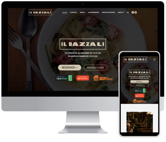 Site web Il Bazzali