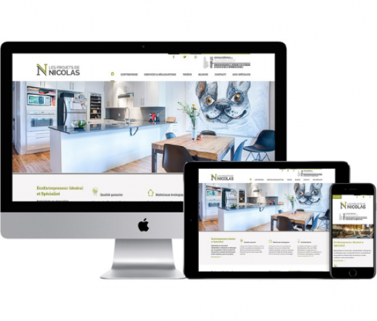 Les projets de Nicolas Website Les projets de Nicolas Website